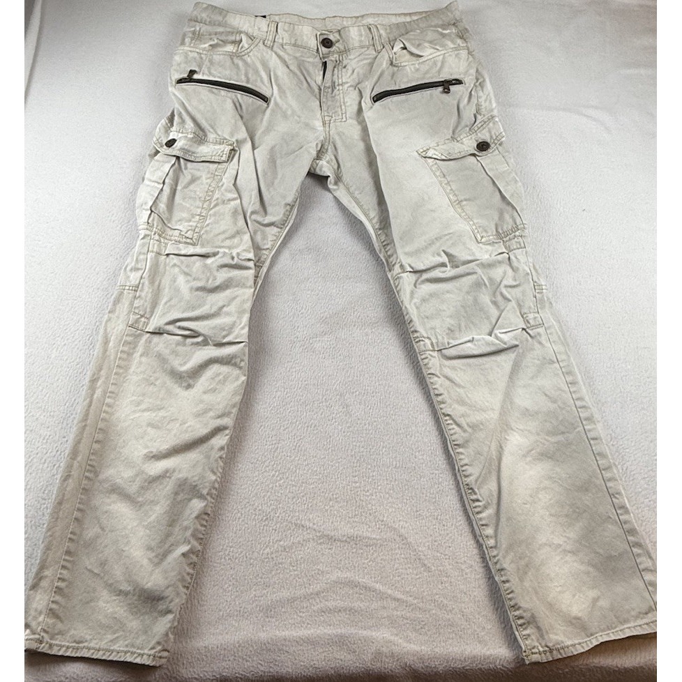 Jordan Craig Beige Street Cargo Pants Size 40x32 (Tag38x32)